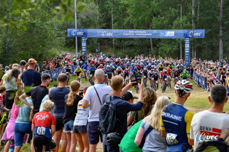 2024 UEC MTB Youth European Championships - Huskvarna - J?nk?ping (Sweden) 09/08/2024 - XCO Boys 14 - photo Tommaso Pelagalli/SprintCyclingAgency?2024